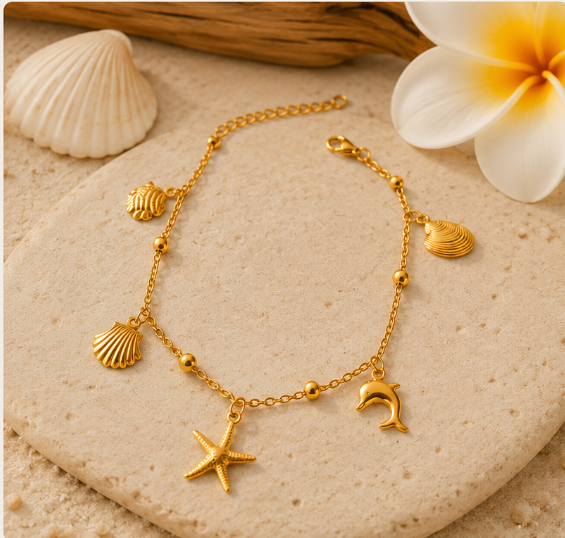 Bracelet de cheville Trésors du Lagon