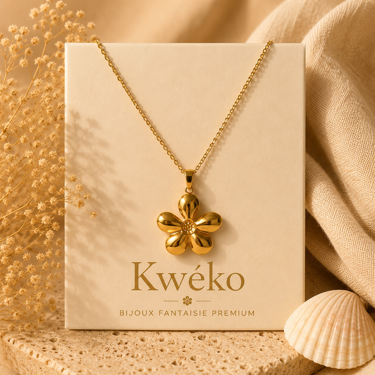 Collier Fleurs de Corail