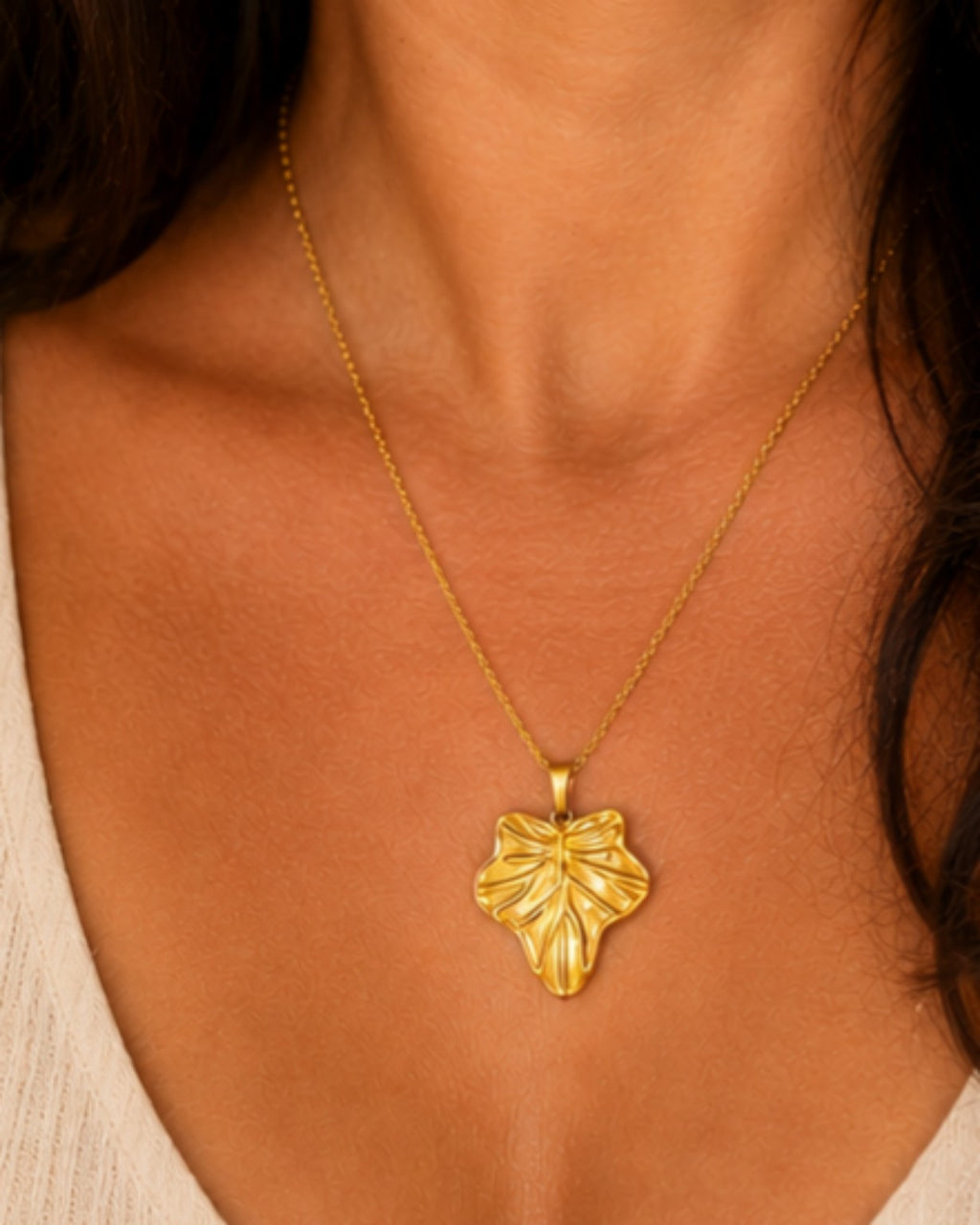 Collier Feuilles d'Evasion