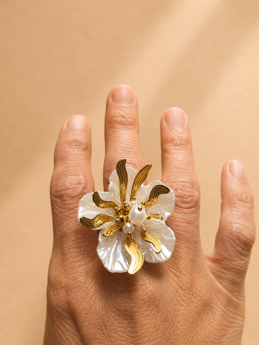 Bague Fleur de Lagon