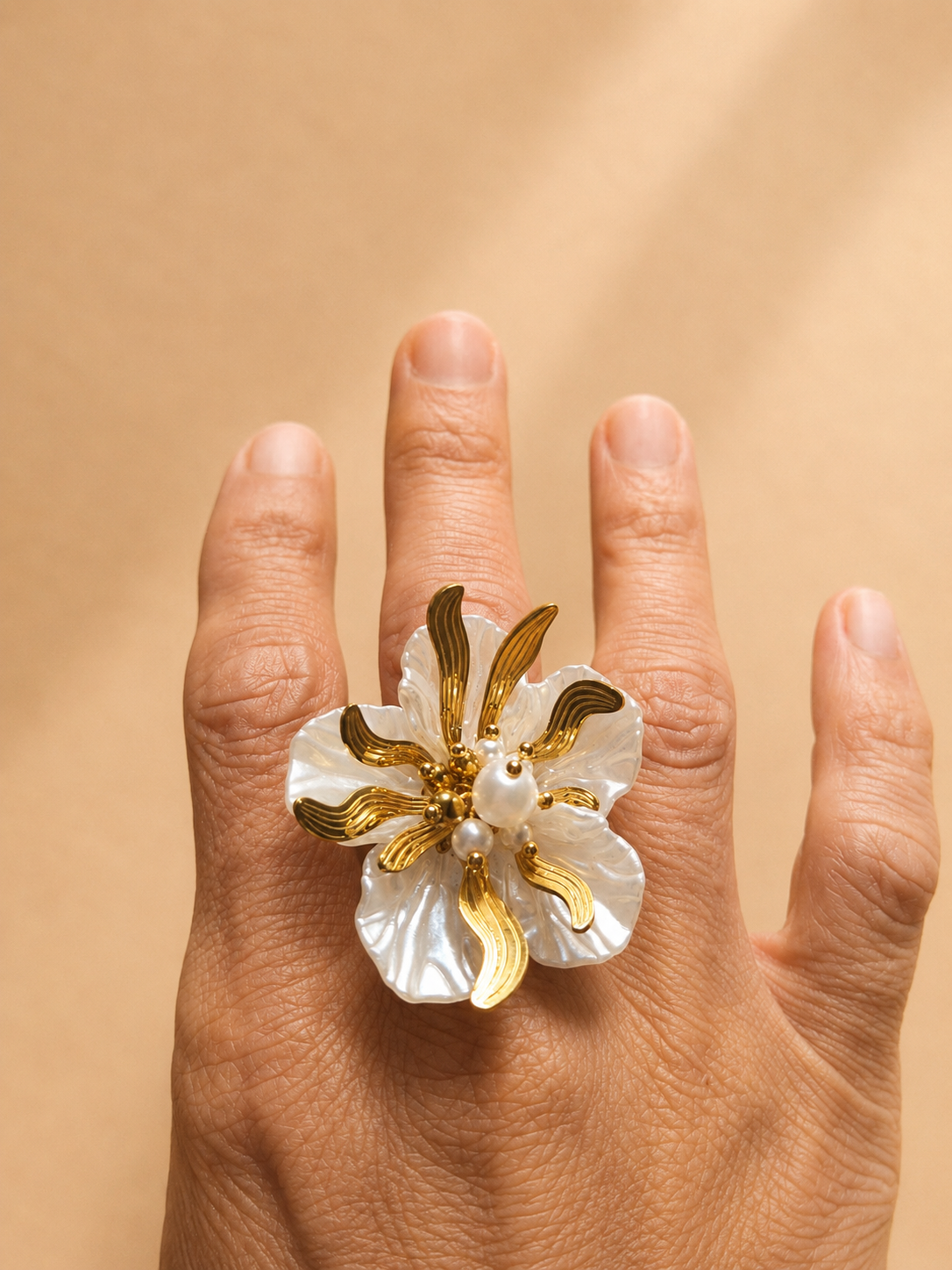 Bague Fleur de Lagon