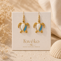 Boucles d'oreilles Tortues du Lagon