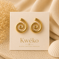 Boucles d'oreilles Vagues du Lagon