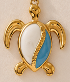 Boucles d'oreilles Tortues du Lagon