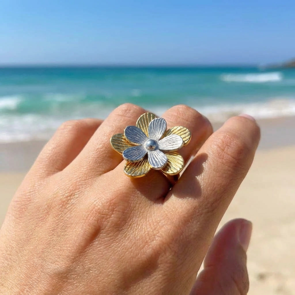 Bague Fleur de Nacre
