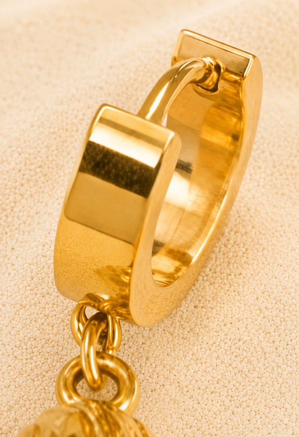 Boucles d'oreilles Coquillages d'Or