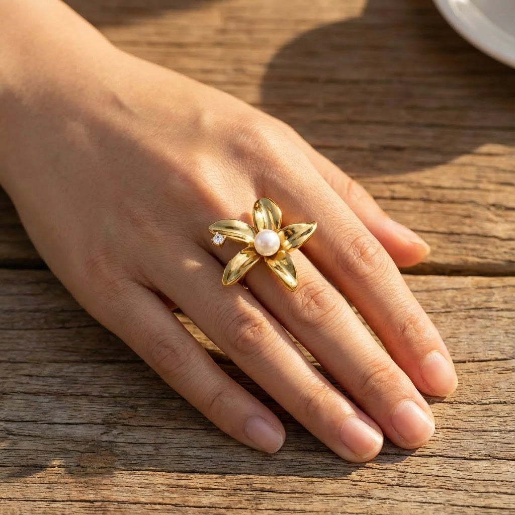 Bague Fleur de Perle