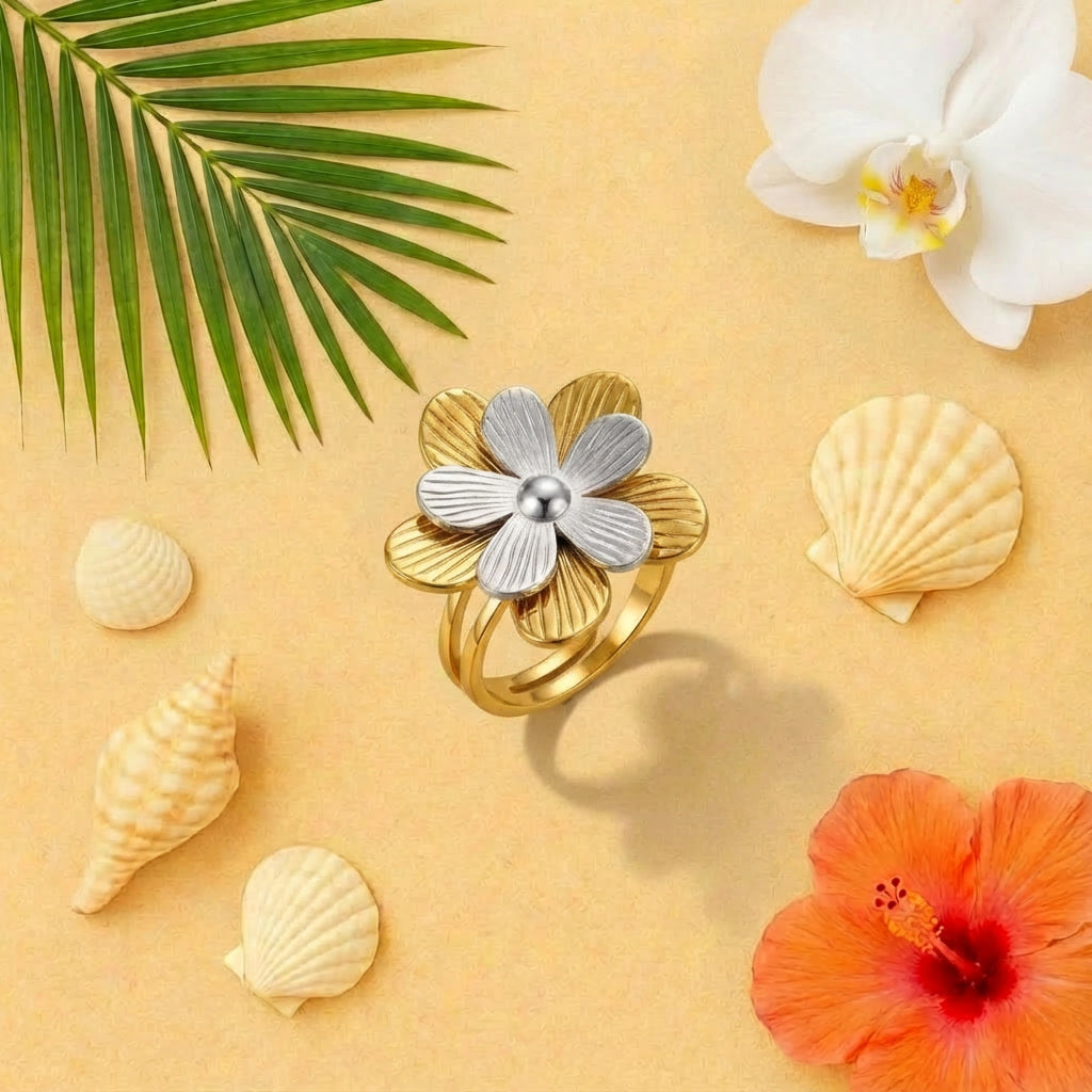 Bague Fleur de Nacre